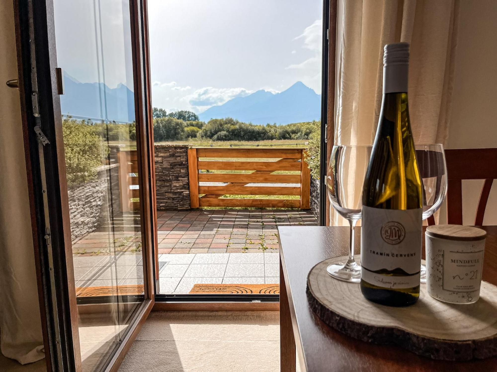 Tri Stity Apartment With Tatra View Terrace Vel'ka Lomnica Exterior foto